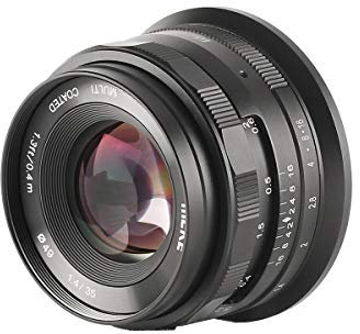 Meke MK-35mm F1.4 Manueller Fokus große Blende Objektiv kompatibel mit Nikon APS-C spiegellose Kamera wie Z6 Z7 Z50