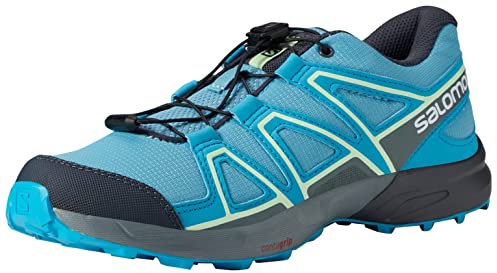 Salomon Speedcross Kinder Trailrunning-Schuhe, Blau (Delphinium Blue/Stormy Weather/India Ink), 33 EU