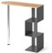 Vicco Bartisch Vincent, Bartresen für Esszimmer, Anthrazit/Goldkraft Eiche, 113 x 40 cm