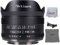 7artisans 7,5 mm F2,8 II Fischaugenobjektiv APS-C 190° Ultra-Weitwinkel, manuelles Festobjektiv, kompatibel mit Olympus und Panasonic M4/3 Micro 4/3 Mount Kameras, Schwarz