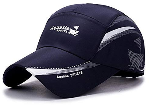 Baseball Kappe Atmungsaktiver Hut Swag Casquette Herren Und Damen Baseball Cap Hüte Gorras Hombre Verstellbare Hysteresenkappen XXL Navyblue