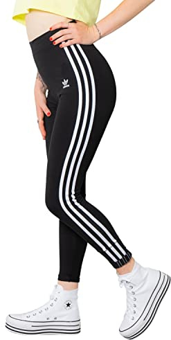 Adidas Femme 3 Stripes Tight Leggings, Noir, 30