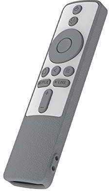 NSGJUYT Full covers for xiaomi mi tv box s Colorful Remote Case (Color : Gray white)