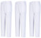 MISEMIYA - Packung 3 Stück - Unisex SANITÄRHOSE - MEDIZINISCHE Uniformen SANITÄR Uniformen Arbeitshose - 3-6802 - Large, Weiß 68
