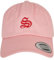 Mister Tee Unisex Letter Pink Low Profile Cap one Size S