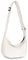 benpen Damen Halbmond Crossbody Schultertasche, Hobo tasche Crossbody Bag damen, Einfarbige Tragbare Shoulder Bag Umhängetasche mit verstellbarer Schultergur
