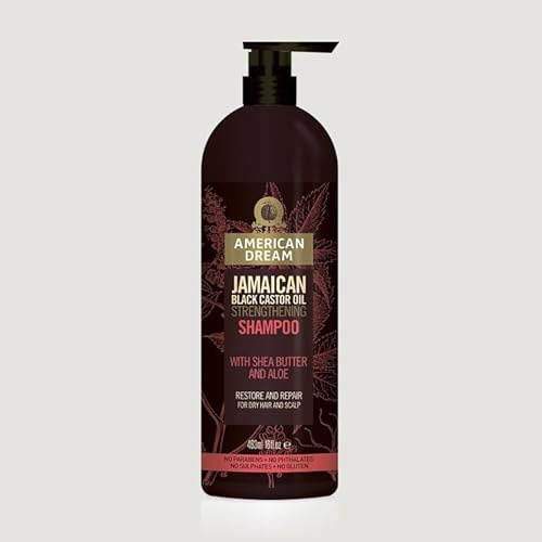 American Dream Jamican Black Castor Oil Strengthening Shampoo with Shea Butter & Aloe