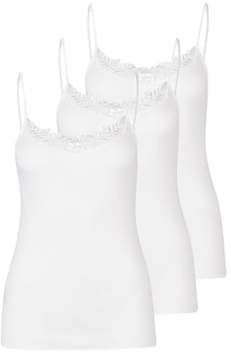 Nina von C. Damen Trägerhemd Fine Cotton 70 310 224 0