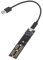 USB3.1 Adapter Card for M.2 NVME SSD USB 3.1 10Gbps M.2 NVMe B+M Key Support UASP Trim SSD 2230/42/60/80 M.2 Sata NVME USB 3.1 Hard Drive Adapter Type C to USB 3.0 Cable Card