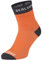 SEALSKINZ Unisex Wretham Waterproof Warm Weather Ankle Length Sock, Orange, L EU
