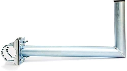 Mastausleger Stahl 55 cm Geländerhalter Sat Antenne Ausleger