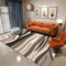 AITROMNI Teppich Eingang Landhaus Bereich Schlafzimmer Esszimmer Lounge Indoor rutschfeste Schicke Bodenmatte Aesthetic 170X240CM