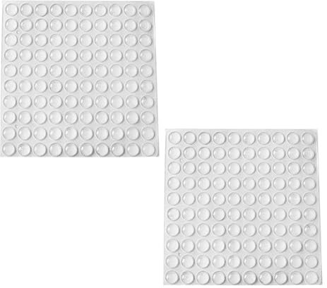 Paracolpi in Gomma, Set di 200 Paracolpi Autoadesivi, Protezioni Trasparenti, Paracolpi Elastici, Paracolpi per Mobili, Porte e Finestre, Armadi, Cassetti, Laptop