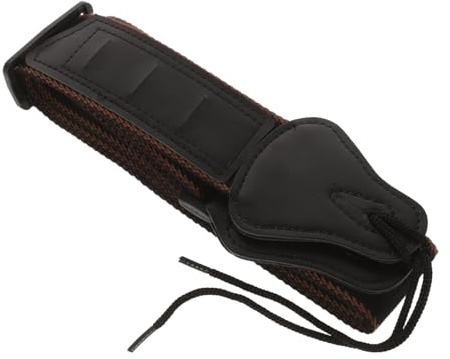 QUMIIRITY Guitar Strap Design and Pick Holder and Comfortable for Electric and Acoustic Guitars Versatile Belt for Musicians Edging
