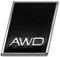 Selbstklebende Auto dick Emblem Aufkleber Heckkofferraum Ersatz für Volvo XC60 S90 XC90 S60 Polestar Abzeichen (AWD)