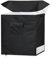 Heavy Duty 210D Oxford Waterproof Refrigerator Cover With Zipper Access For Outside Chest Freezer Storage for PROTECTION Black(A)