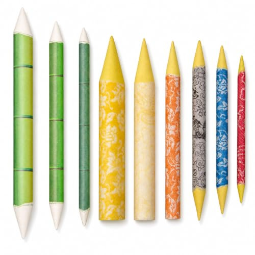 9 Pcs Blending Stump and Tortillions, Paper Art Blenders, Art Pencils, Drawing Pencils for Artists Student Sketch Drawing Tools, Drawing Supplies