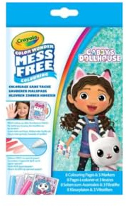 CRAYOLA - Kreativ-Set Color Wonder Gabby's Dollhouse - Kreativset - Ausmalen - ab 3 Jahren