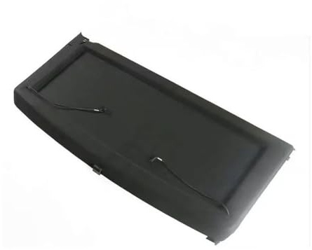 Wnfmjqe Kofferraumabdeckung Für VW Für Polo 2002–2016 2017 2018 2019–2023 Gepäckraumabdeckung Hinten Kofferraumtrennwand Ablagefach Trennwand E Gepäckraumabdeckung(2011-2018)