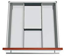 Blum Orga-Line Besteckeinsatz Facheinteilungs-Set KB 450-599mm, NL 550mm, grau