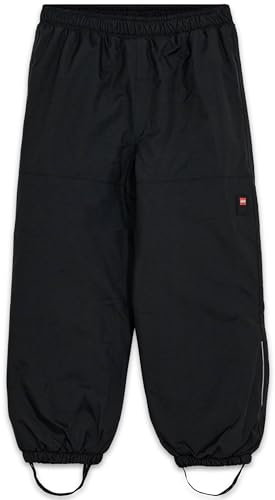 Lego Wear Unisex Kinder Lwpowai - Lego Tec Play Schneehose, Schwarz, 110 EU