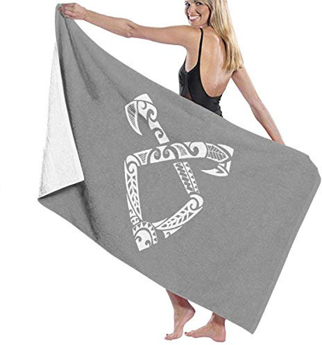 GDESFR Strandtuch Badetücher Decke Shadowhunters Logo Großes weiches Bett Strandtuch Bettwäsche Bad Set Badzubehör