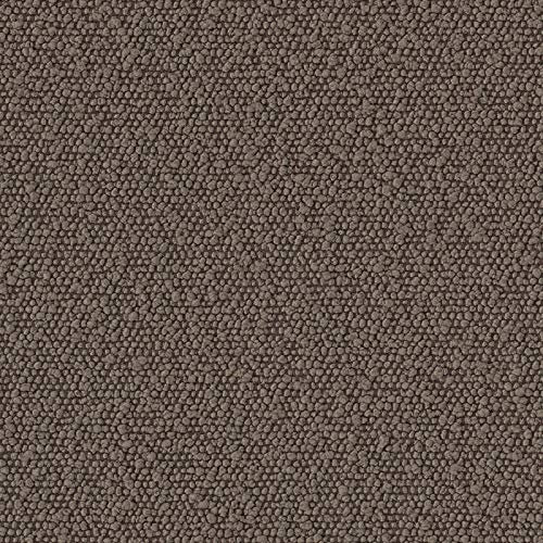 Stoff Meterware Bouclé - Weich, Kuschelig, Bezüge, Deko, Vorhänge, Kissen, Nähen, Basteln, DIY (Taupe)
