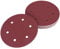 225mm Hook and Loop Disc 80 Grit, 30Pcs 9 Inch Sandpaper 6 Holes Sanding Discs for Drywall Sander Long Neck Sander