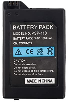 Swark Akku PSP-110 Kompatibel mit Sony Playstation Portable Spielkonsole PSP-1000 PSP-1000K PSP-1000G1 PSP-1000G1CW PSP-1000KCW with Tools