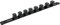 Dynamic Aluminum Socket Organizer Rail, Customizable, Durable, Compatible with Most Chrome and Impact Sockets (3/4 Drive, Black, Includes 8 Socket Clips)
