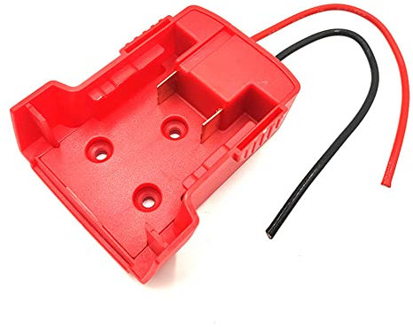 Namvo Power Wheels Adapter für Milwaukee Akku M18 18V Power Wheels Akku Umbausatz für DIY RC Spielzeug und Robotik