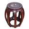 BailingDS Tabouret classique chinois en bois, tabouret Guqin, tabouret de piano, mobilier classique chinois, tabouret tambour, fabriqué en bois de Huanghuali, 4,5 kg, 30 cm x 44 cm