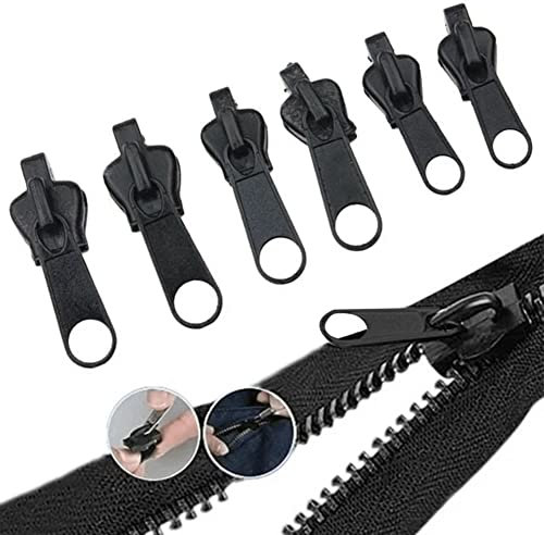 Ersatz Reißverschluss Reparaturset - Deft Design Reißverschlüss Reparatur Set - Universal Instant Metall Fix Zipper Repair Kit Für Jacken Taschen Zelte Gepäck Schlafsack Koffer