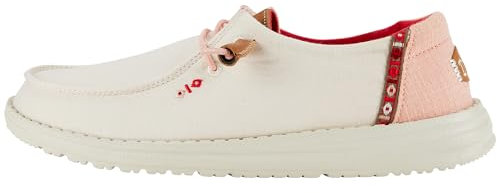 Hey Dude Wendy Chambray Boho - Womens Shoes - Natural - Size EU 36