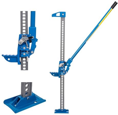 KATSU Tools Heavy Duty 48 3 Tonnen Ladekapazität Offroad Wagenheber Hochhubratsche SUV 4x4 Geländewagen Farm Jack für Traktoren und Lastwagen 161191