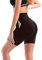 SINOPHANT High Waist Radlerhose Damen mit Taschen Kurz Shorts Leggings für Sommer Sport Fitness Yoga Brown SM