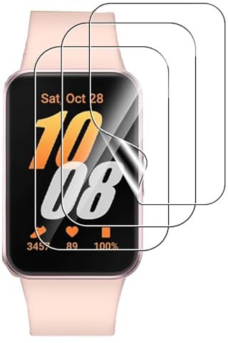 TPU Hydrogel Schutzfolie für Samsung Galaxy Fit 3, [5 Stück] Displayschutzfolie Flex Folie [HD] Anti-Fingerprint [nicht Glas]