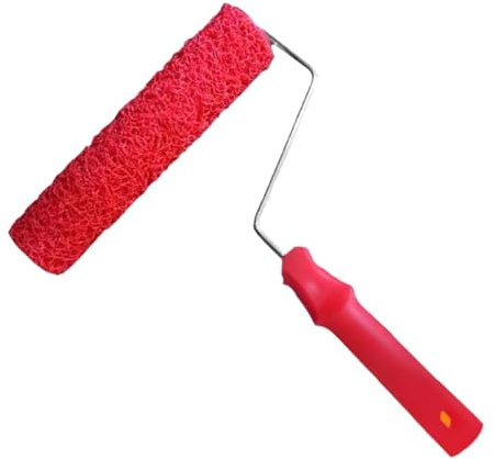 Texturmusterwalze Bürsten-Mischwalze Wandbürste Spachtelrolle zum Auftragen von Spachtelmasse und Walzen von Gips-Mischrolle, einfach zu bedienen