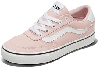 Vans Women's Brooklyn Ls Sneaker, Canvas Sepia Rose, 4 UK