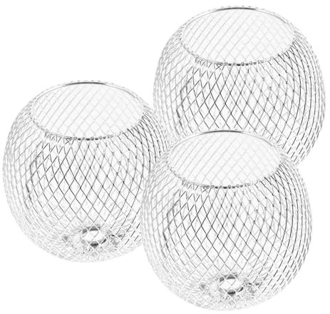 WOONEKY Elegante Metall Lampe Schatten Decor Hohl-out Lampe Abdeckung Ornamente Für Wohnzimmer