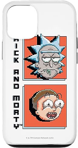 iPhone 13 Rick and Morty Pixelated Rick and Morty Case