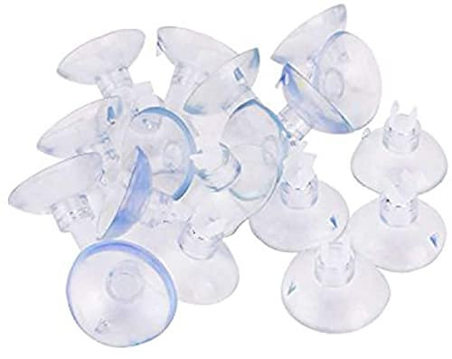 Aquarium Sauger Clip Luftfahrt Schlauchhalter/Klemme für Aquarium Klar 0,5cm 10 Stück