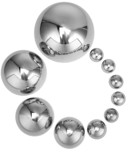 GALPADA 10stücke Edelstahl Halbkugel Mit Garten-spiegeleffekt Terrassendekorationen Für Draußen Gartendekor Für Draußen Halbkugeln Für Gärten Gartenhalbkugeln Gartenhalbkugel Mit Spiegelef