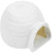 GALPADA Simuliertes Iglu-Modell Weihnachten Mini-Eishausmodelle Eismodell Eishaus-Ornament künstlich -Iglu Spielzeugfigur Modell-Iglu Iglu-Figurenspielzeug für Harz Weiß