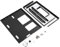 POENVFPO X79 X99 Canales Doble PC Juego PC Marco de Disco Duro Flexible para Tarjetas Eatx Matx ITX Mene, Placa de Acero, 360 Soporte de Enfriamiento de Agua