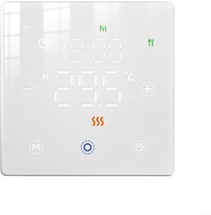 Smart - Zigbee Thermostat programmable pour chaudière de maison intelligente ForTuya - Télécommande - Blanc