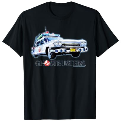 Ghostbusters Logo Ecto 1 New York NYC, 80er, 1984, Film, altmodisch T-Shirt