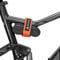 Granite Rockband MTB Rahmen Trägergurt für Schläuche und Fahrradwerkzeug-Set, Fahrrad-Aufbewahrungslösung zum Anbringen von zusätzlicher Ausrüstung an Ihrem Mountainbike und BMX-Bike (Orange)