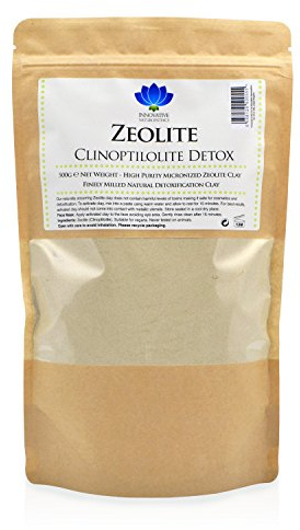 Zeolite Detox Clay - High Purity Micronized Zeolite Powder - 500g