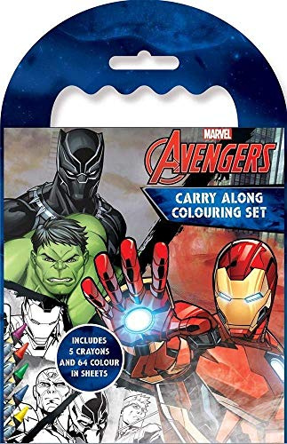 Disney – Classic Avengers Coloring Set Carry, avcar2